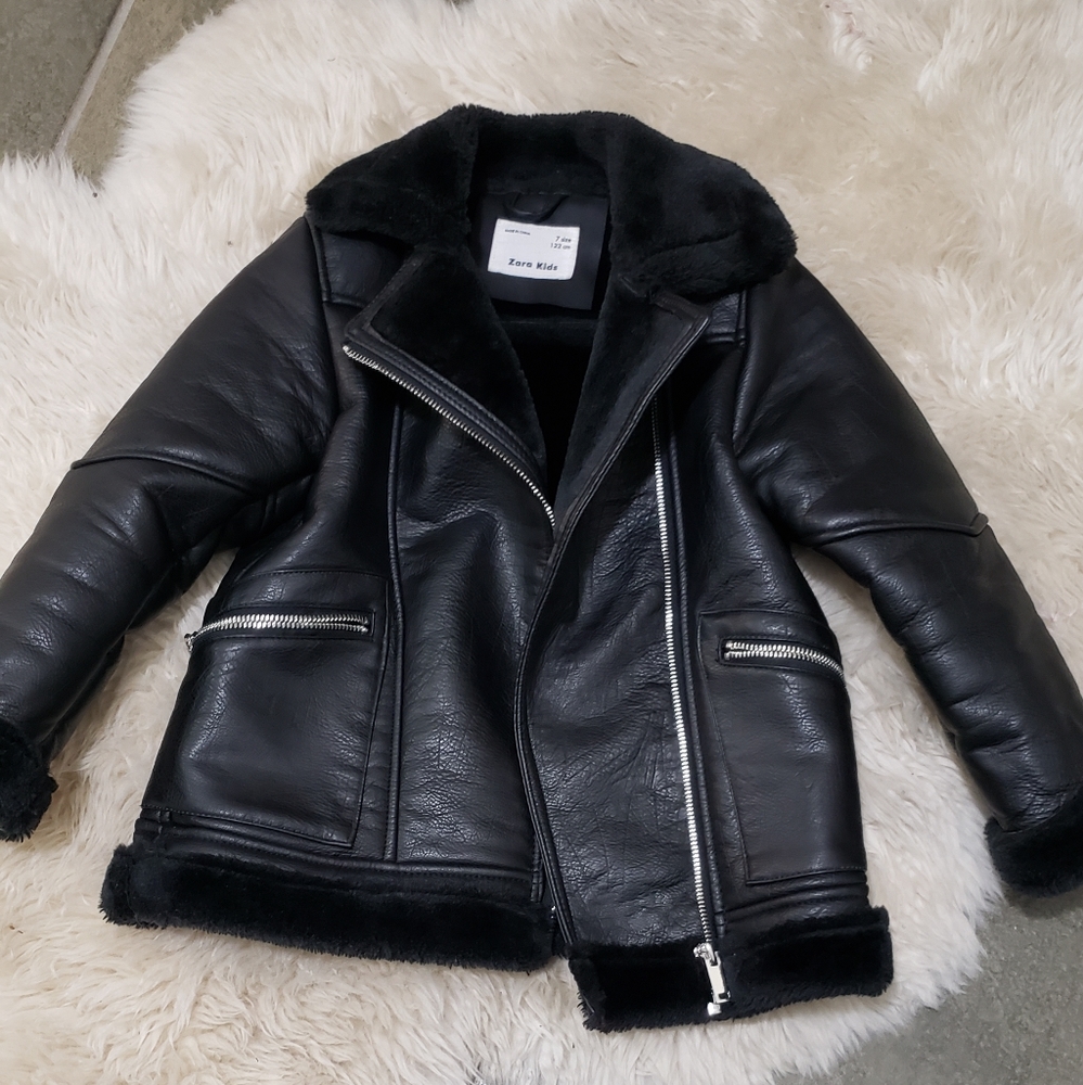 Zara faux Shearling Coat